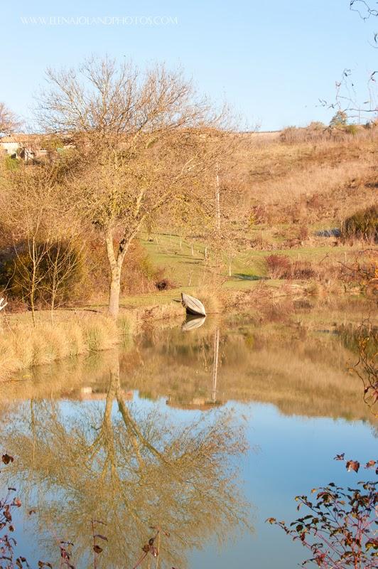 Hiver en Ariège. Lézat sur Leze.