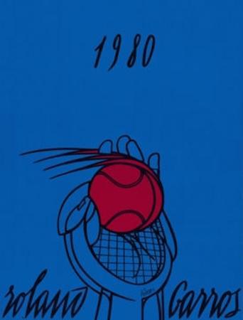 Les 10 plus belles affiches dessinées pour Roland Garros