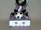 Boite secret avec Caliméro façon porcelaine froide