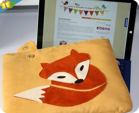 Housse de tablette faite main par Kekoyu