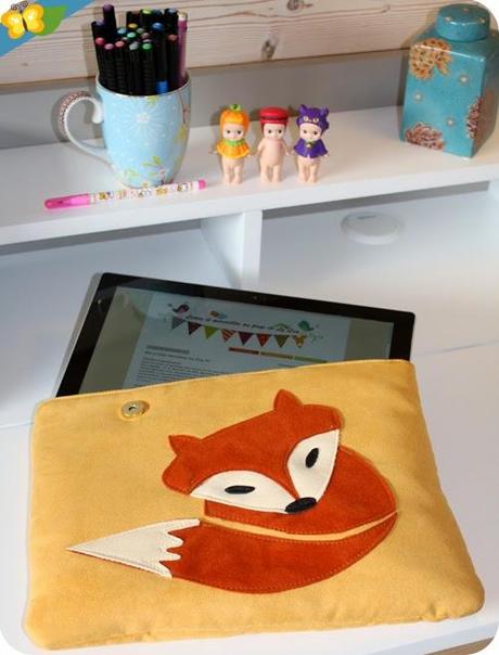 Housse de tablette faite main par Kekoyu