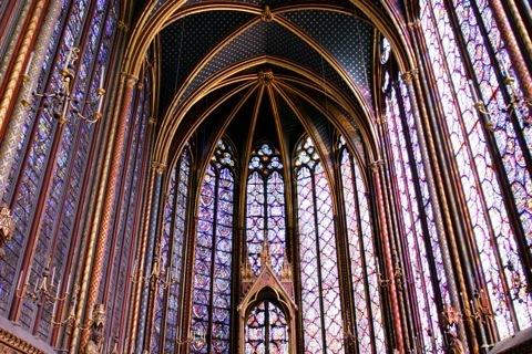 Sainte Chapelle de Paris, Vue de la chapelle haute, 1239-1248