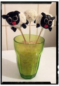 pop cakes chocolat-chamallow en mouton