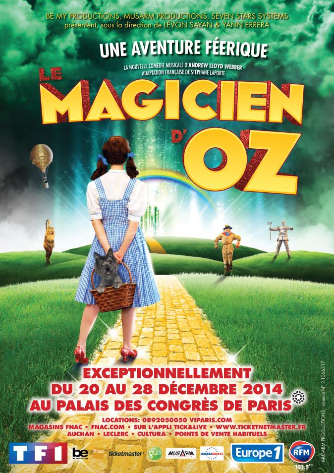 Le Magicien d'Oz - la comédie musicale jusqu'au 28 décembre au Palais des Congrès à Paris. #LeMagiciendOz