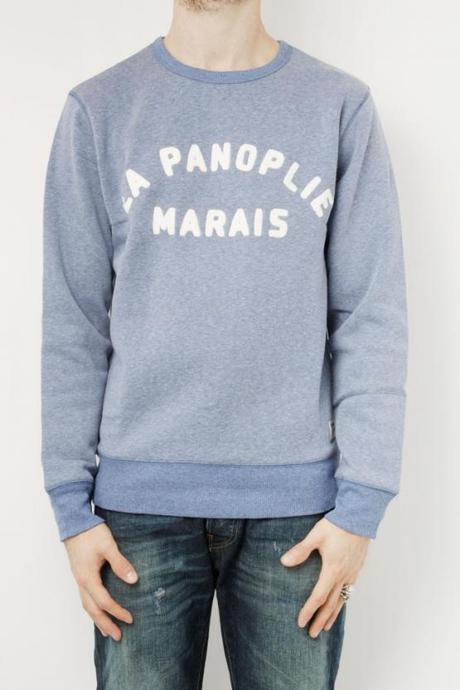 LA PANOPLIE SWEAT LA PANOPLIE NAVY MELANGE