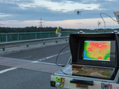 République Tchèque Cartographie thermique ponts autoroutes effectuée drone