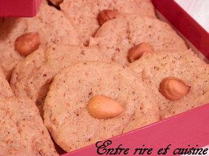 Noisettins - Délicieux biscuits à poudre de noisettes torréfiées