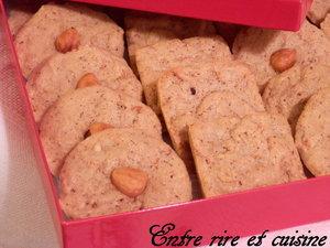 Noisettins - Délicieux biscuits à poudre de noisettes torréfiées