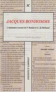 Jacques Bonhomme, l'éphémère journal de Frédéric Bastiat et de Gustave de Molinari