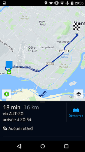nokia here application de navigation gps pour android gratuit