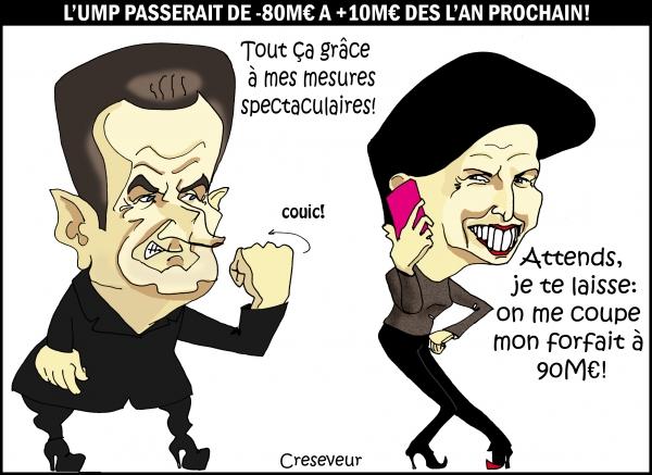Sarkozy assainit les finances de l'UMP