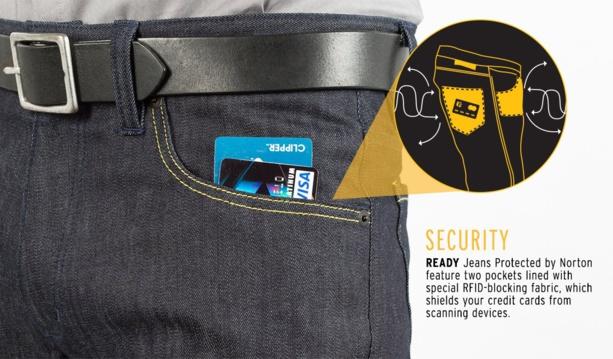 Le jean anti-hackers contre les pickpockets numériques