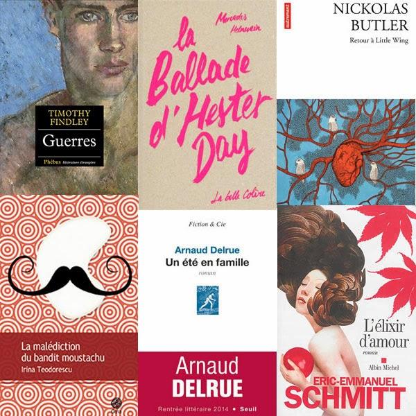 Coups de cœur romans et nouvelles 2014 !