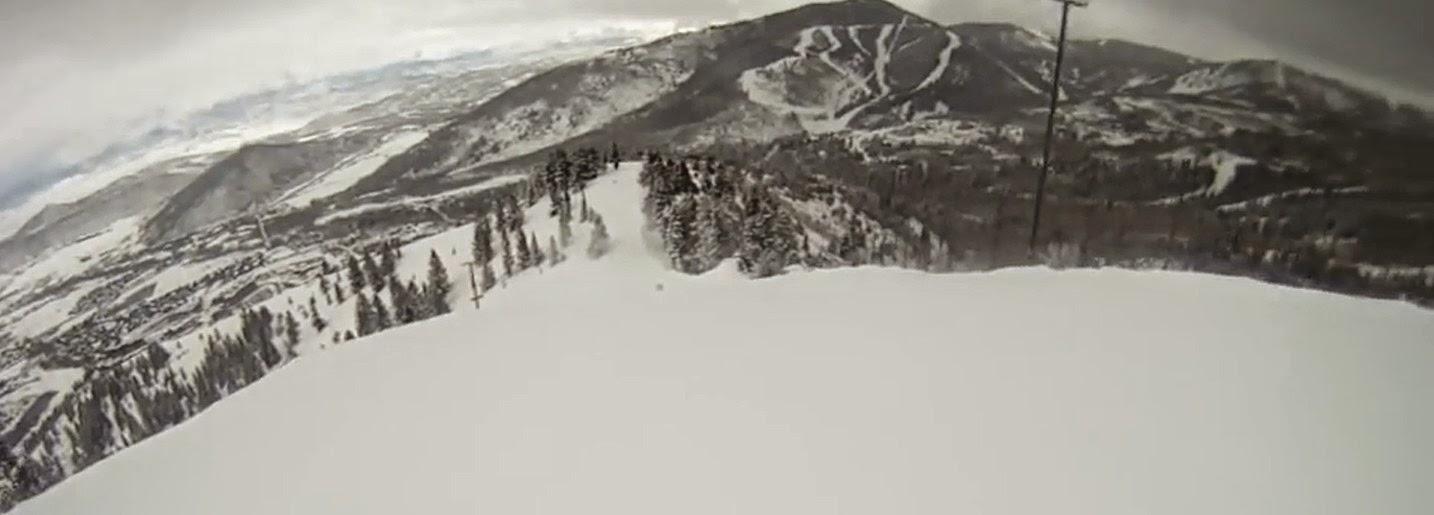 Rares conditions à Canyons