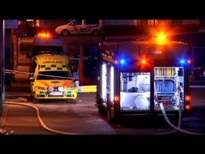 [VIDEO] SUÈDE : Une mosquée incendiée dans un acte terroriste fait 5 blessés. L’extrême-droite à la cote…