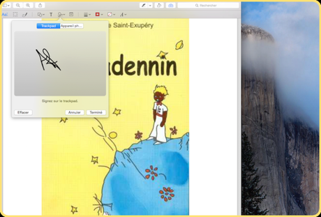 Meilleure Astuce signature Yosemite