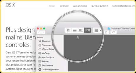 Astuce OS X Yosemite Finder 2