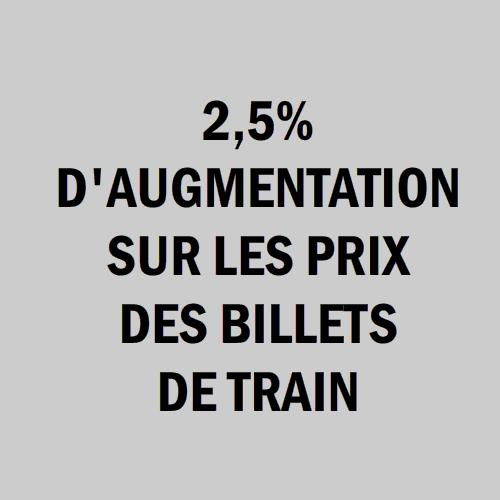 5% d'augmentation sur 2 ans: la SNCF a la main lourde!
