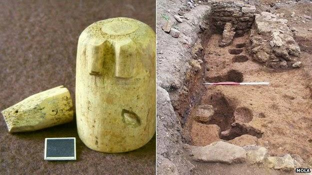 Des pièces d'échec du Moyen Age découvertes à Northampton