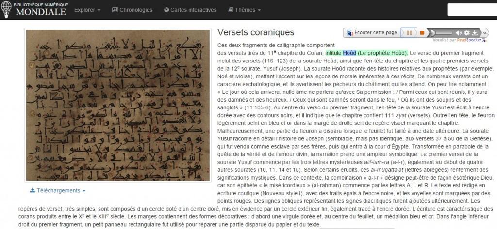 bibliotheque numérique mondiale 2