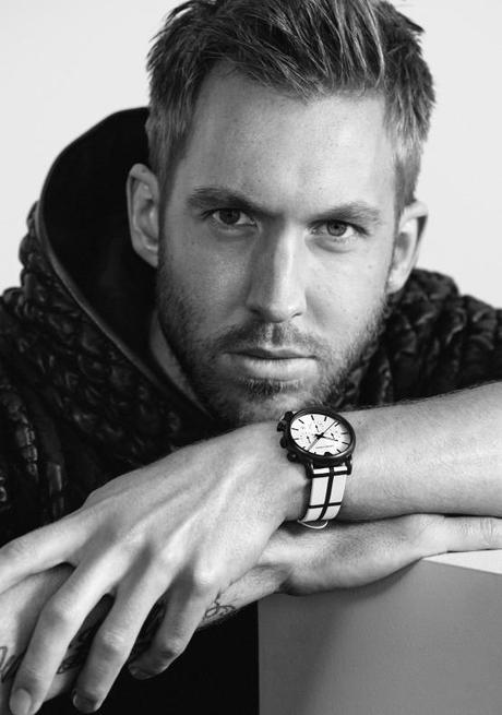 Calvin Harris, the new face of Emporio Armani