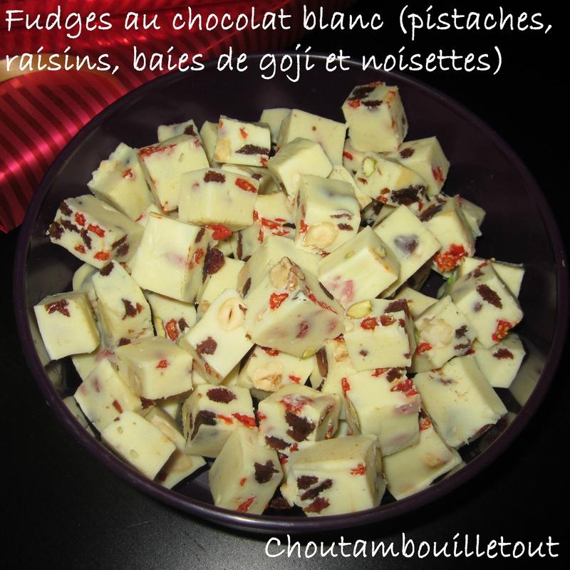 fudges chocolat blanc