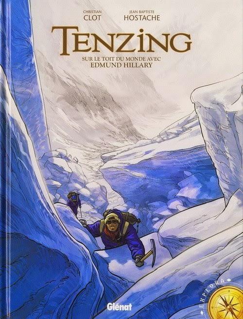 Tenzing, sur le toit du monde avec Edmund Hillary aux éditions Glénat