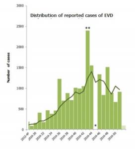 EBOLA: 1 an, 20.000 cas, 7.500 décès – ECDC- OMS