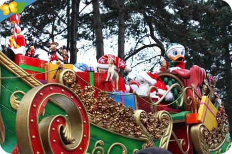 Parade de Noël 2014 à Disneyland Paris