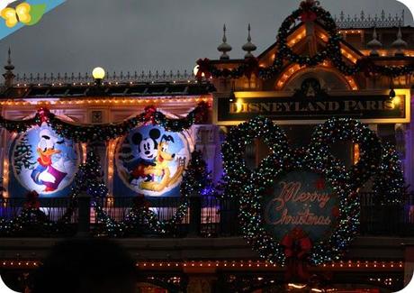 Illuminations de Noël à Disneyland Paris