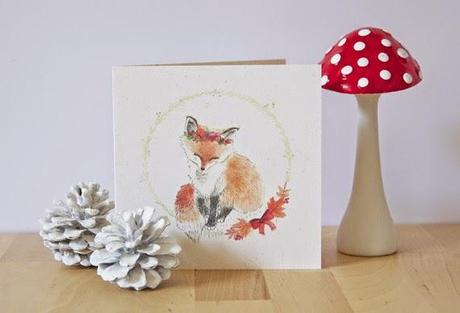 Un renard en robe avec une barrette?
