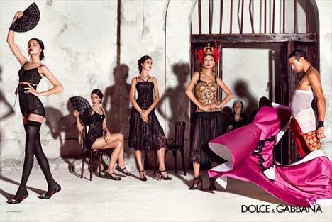 Campagne Dolce & Gabbana pour Femme - printemps et été 2015.