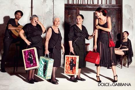 Campagne Dolce & Gabbana pour Femme - printemps et été 2015.