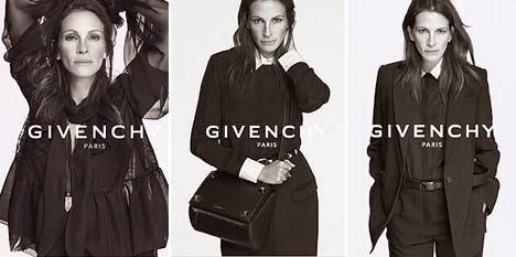 Julia Roberts, nouveau visage de Givenchy.