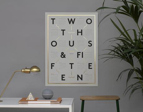 Graphic Calendars 2015 Kristina Krogh