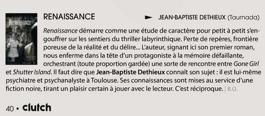 Jean-Baptiste Dethieux dans « Clutch Mag »