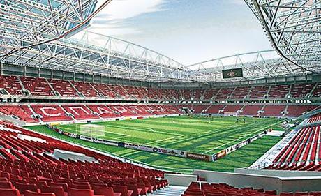 CS123E Spartak NewStadium Belden prépare le Spartak Stadium pour la coupe du Monde 2018