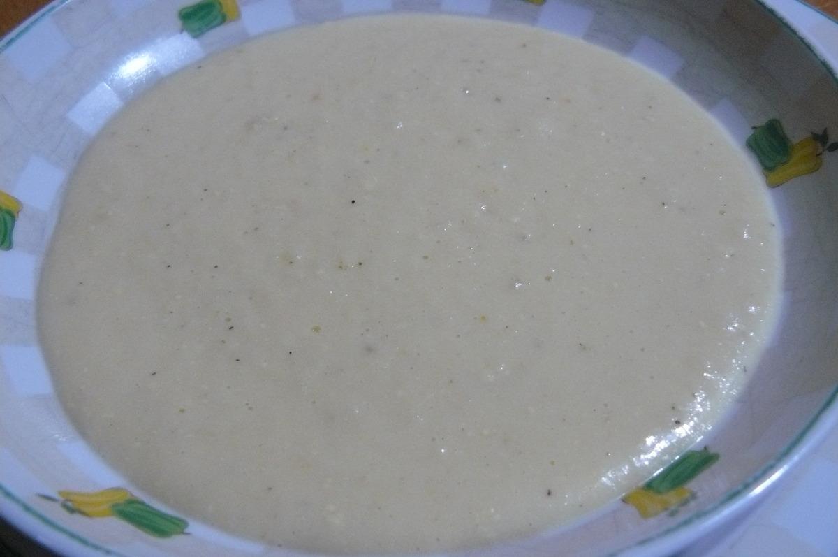 soupe de panais aux pommes