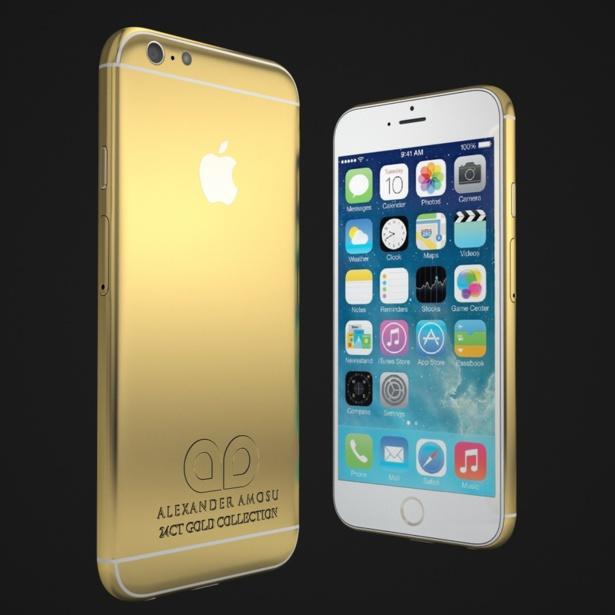 Du vrai OR pour l'iPhone 6, version luxe