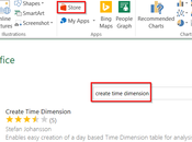 Office App: Créer table dimension temps dans Excel