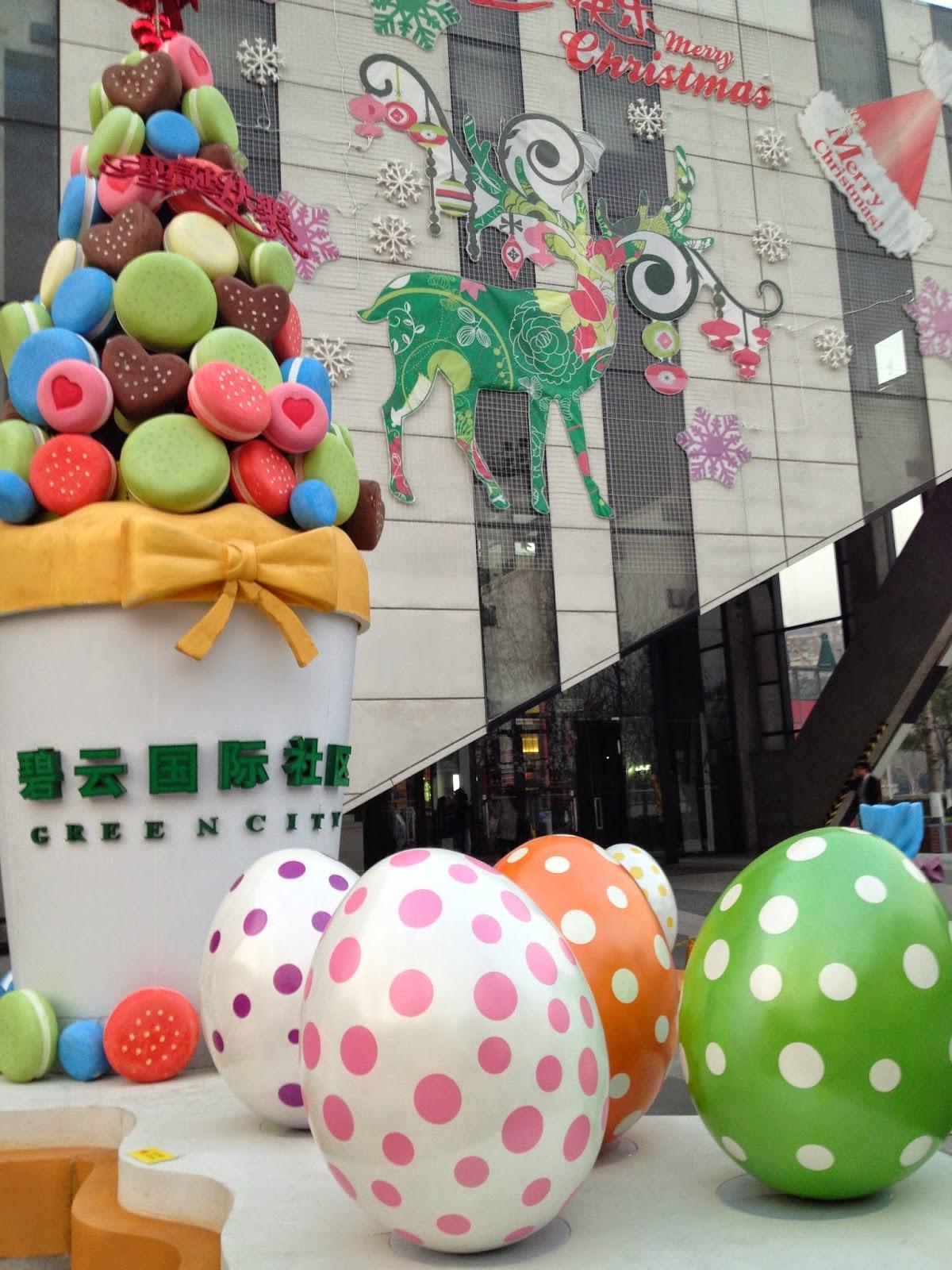 Chroniques Shanghaiennes - Décorations des fêtes de fin d'année