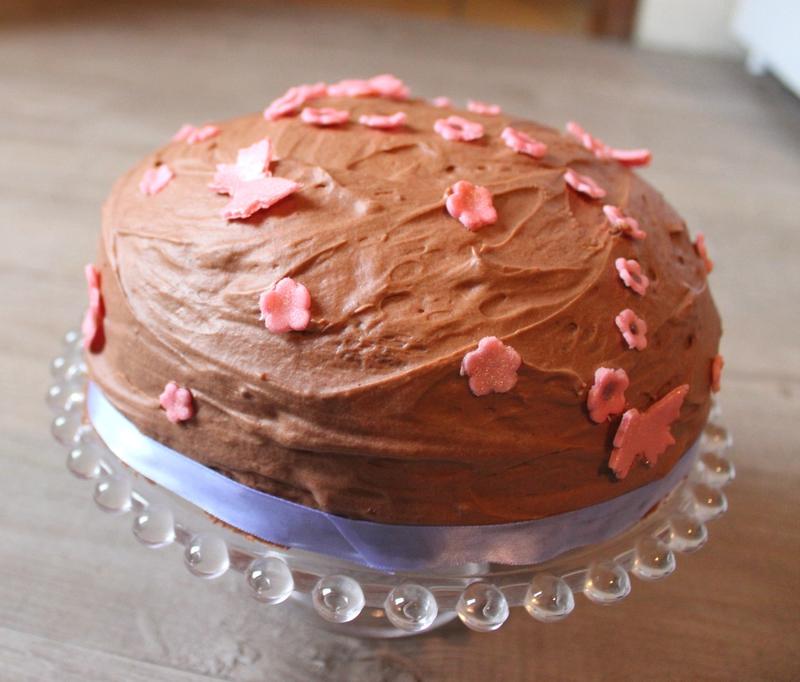 Gâteau sponge chocolat (2)