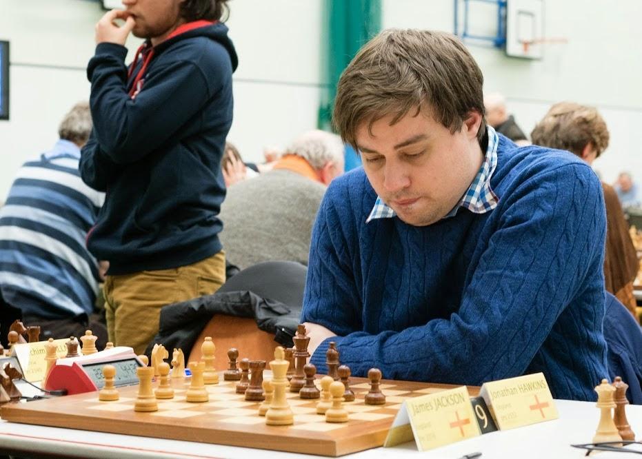 Le nouveau grand-maître britannique Jonathan Hawkins, 31 ans © Chess & Strategy 
