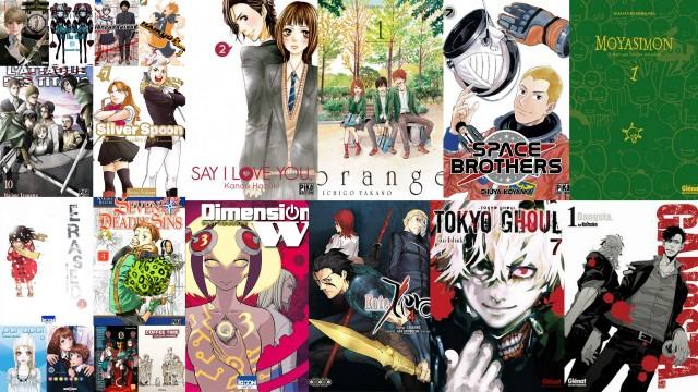Rétrospective manga 2014