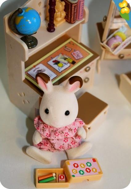 Sylvanian Families : Le set chambre jeune fille - Sister’s bedroom Set 