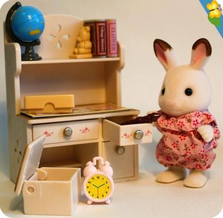 Sylvanian Families : Le set chambre jeune fille - Sister’s bedroom Set 