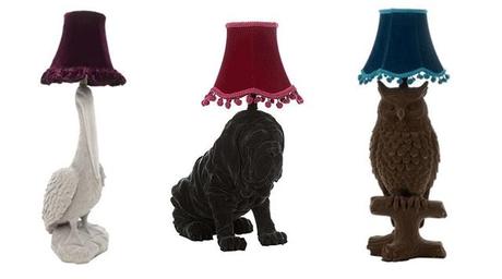 Animaux lampes - Abigail Ahern