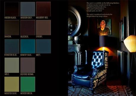 Les jeux d'ombres et de lumières d'Abigail Ahern Palette couleurs deco sombres