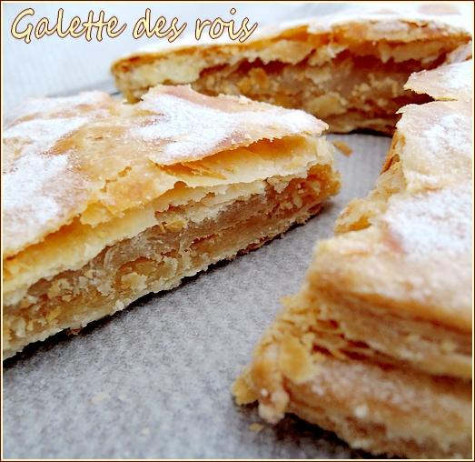 galettes des rois en tranche