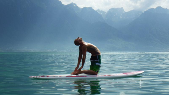 Stand Up Paddle Yoga : l’équilibre absolu !